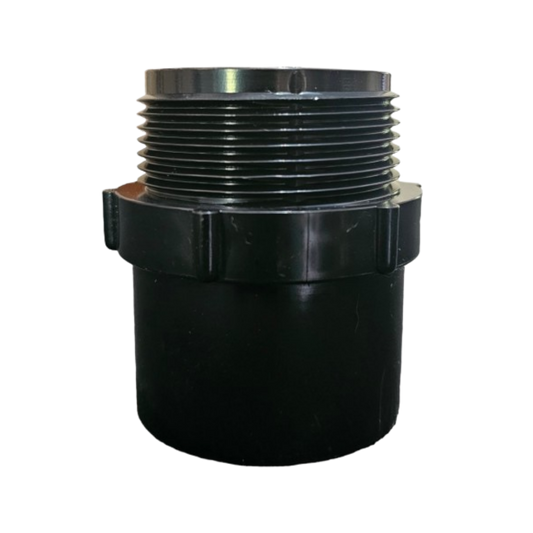 40mm Male Adaptor - Black