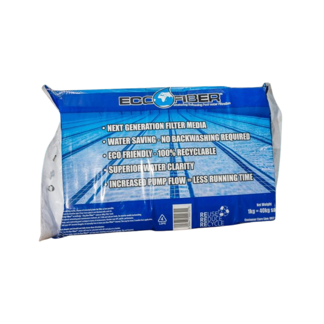 Eco - Fiber Swimming Pool Filter Medium - 1kg
