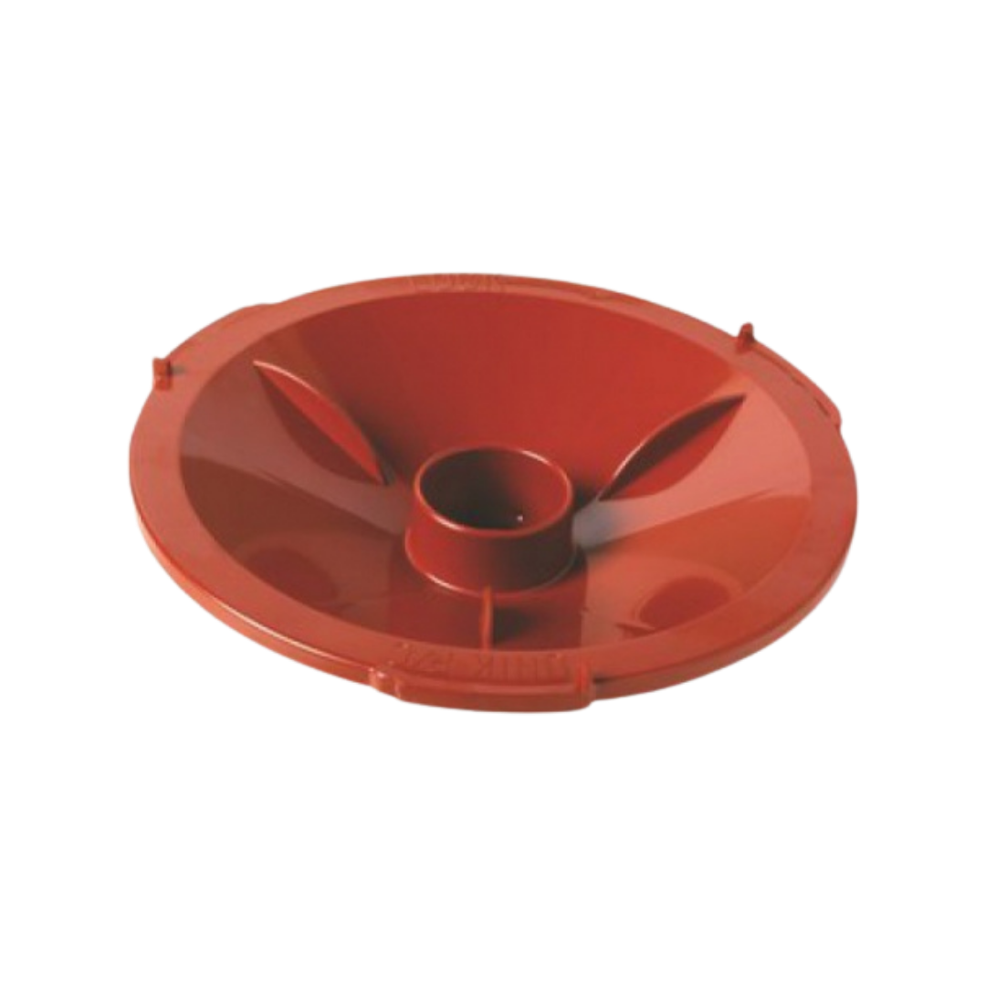 Weir Plate Terracotta