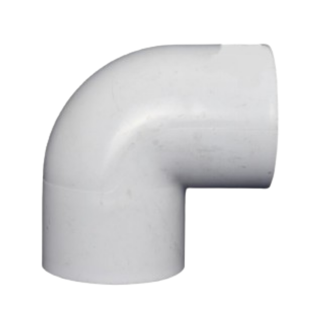 90 Degree Bend - White