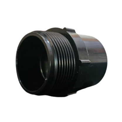 40mm Male Adaptor - Black