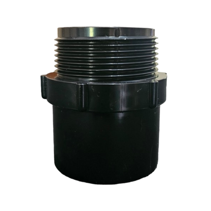 50mm Male Adaptor - Black