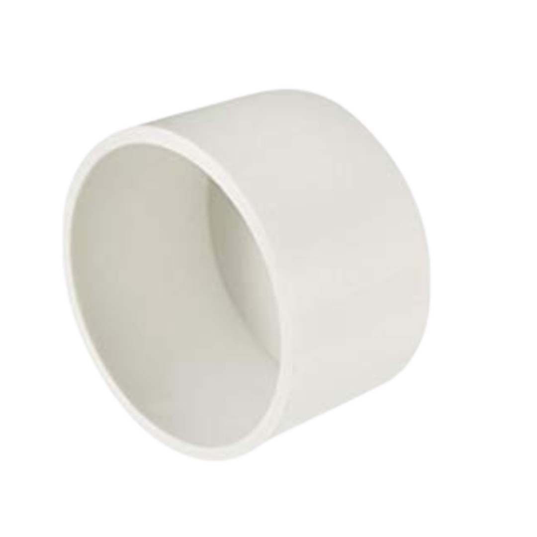 End Cap 50mm - White