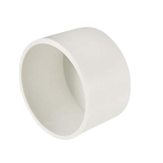 End Cap 50mm - White