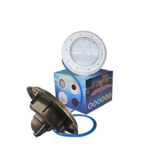 LED Light Retrofit (Blue) White Housing