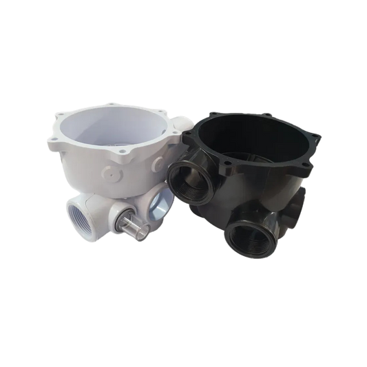 Multi Port Valve Body White/Black