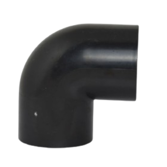 90 Degree Bend - Black