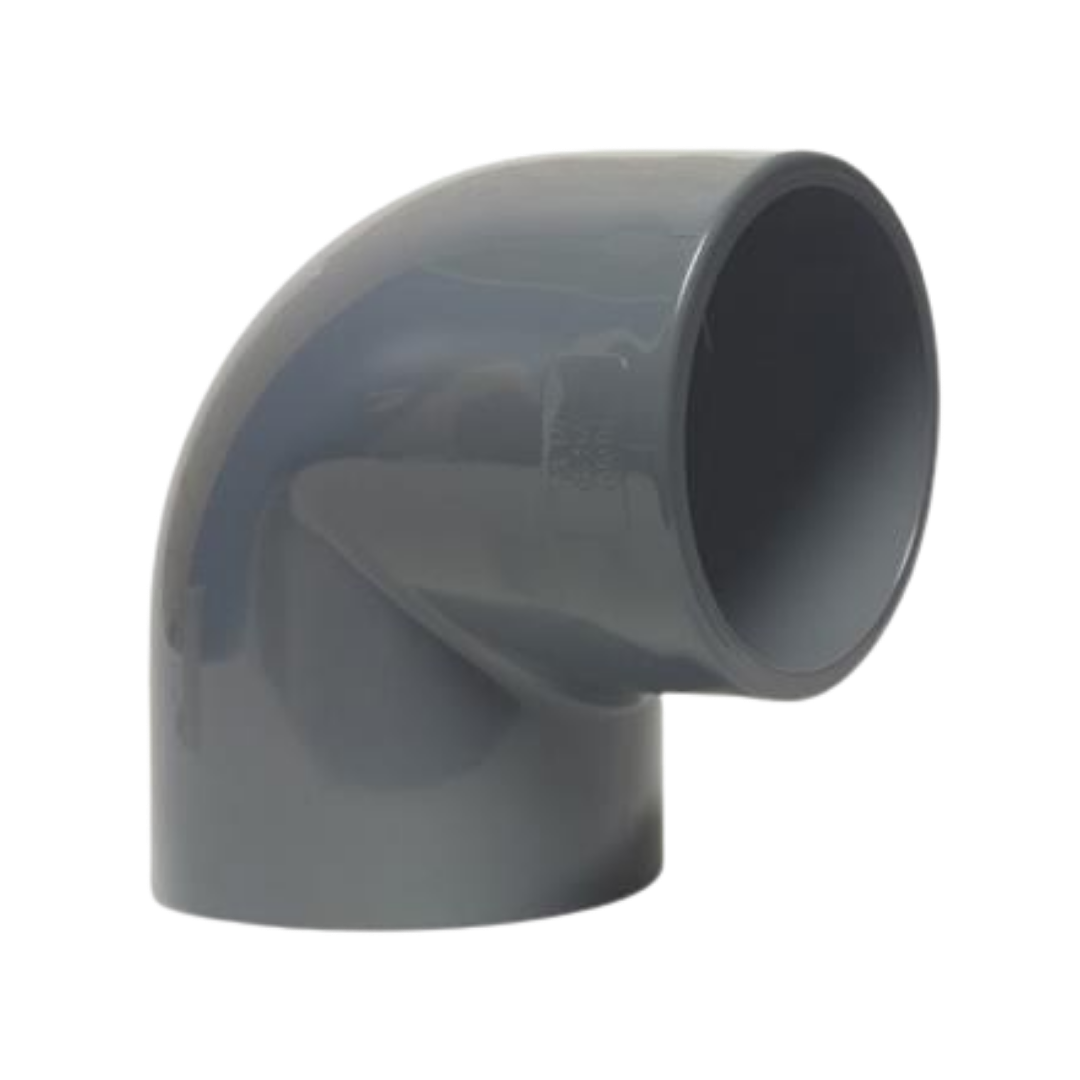 90 Degree Bend - Grey