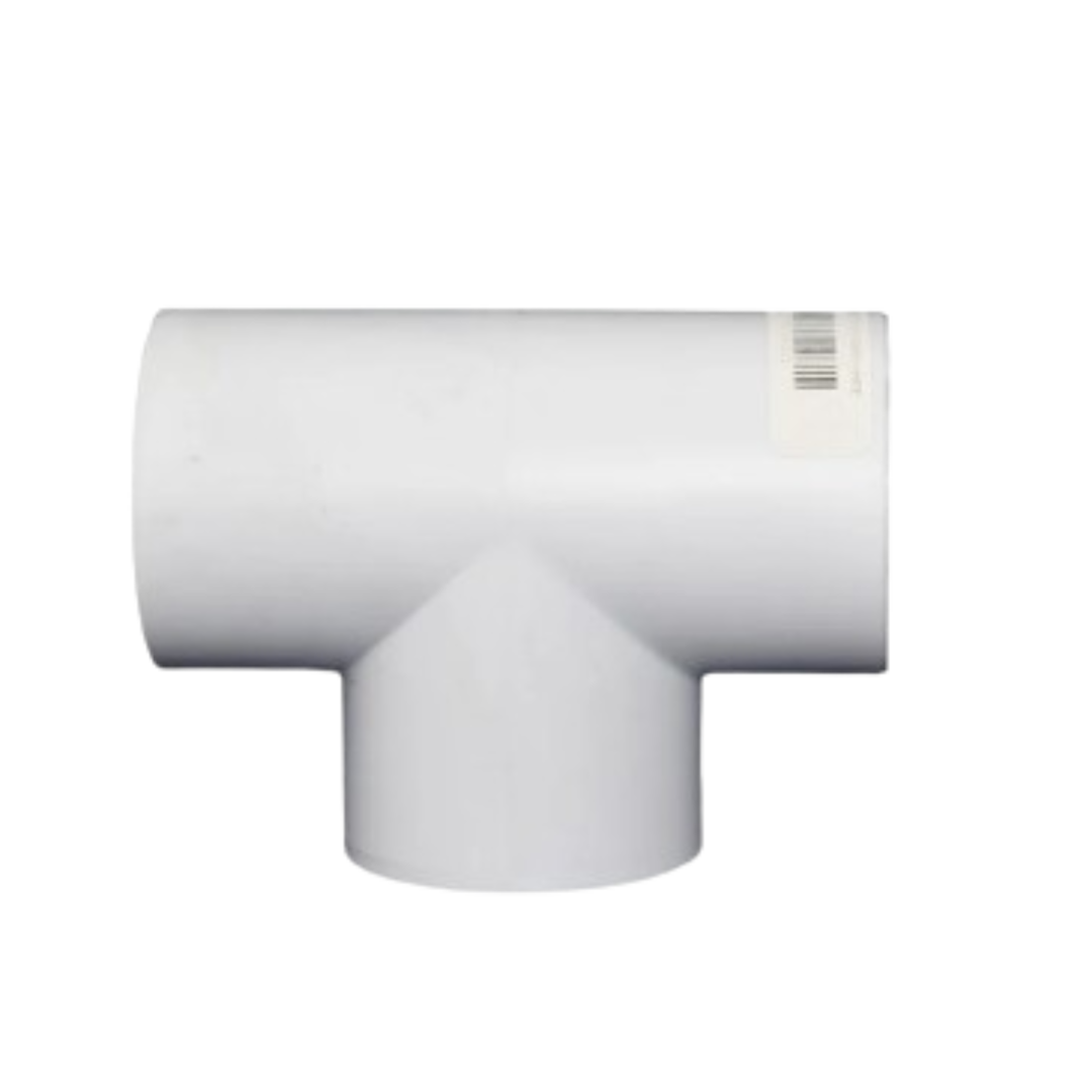 T-Piece 50mm - White